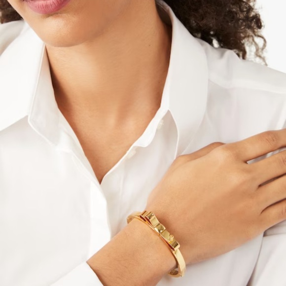 NWT ♠️ Kate Spade Bow Bangle Bracelet - Picture 3 of 6